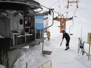 Freundliches Personal am Einstieg