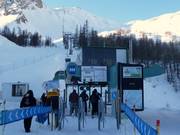 Yret - 3er Sesselbahn fix geklemmt