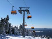 Prima Express - 4er Hochgeschwindigkeits-Sesselbahn (kuppelbar) mit Abdeckhauben