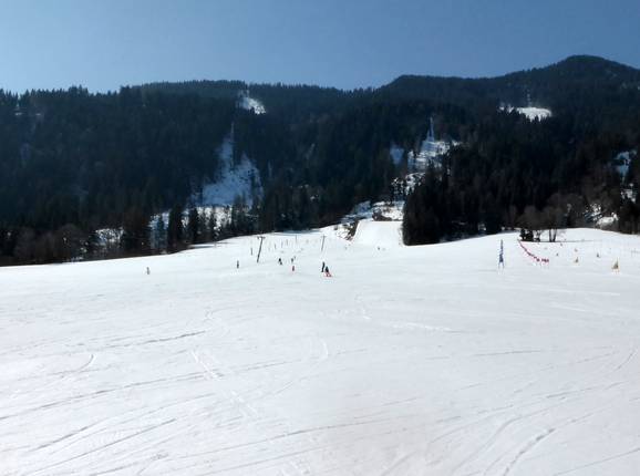 Leichte und breite Pisten in Reith bei Kitzbühel