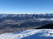 Blick auf Spittal an der Drau und den Millstätter See