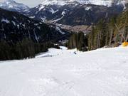 Schwere Piste Vulcano