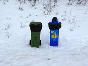 Mülltrennung im Skigebiet Åre