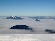 Nebelmeer über dem Genfer See