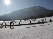 Förderband der Skischule