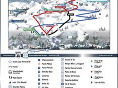 Pistenplan Lago Hermoso