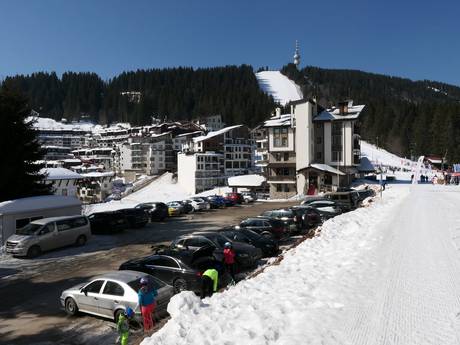 Rhodopen: Anfahrt in Skigebiete und Parken an Skigebieten – Anfahrt, Parken Pamporovo