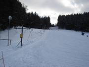 Blick auf die Piste