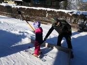 Hilfe beim Schlepplift