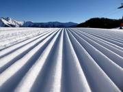 Sehr gute Pistenpräparierung