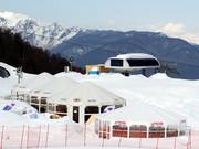 Verpflegungsstation in Rosa 1600