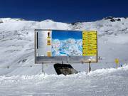 Informationstafel an der Bergstation der Eisseebahn