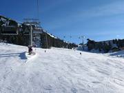 Abfahrt an der Kühtaile-Sesselbahn