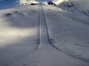 Geschwindigkeitsmesssstrecke am Goldknopf (bis zu 100 km/h)