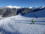 Das Übungsgelände an der Mittelstation