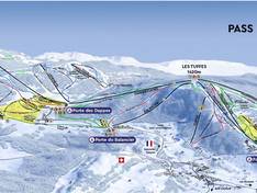 Pistenplan La Dôle/Les Tuffes (Jura sur Léman)