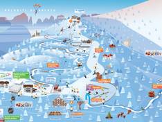 Pistenplan Pradel – Molveno