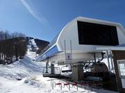 3. L'Hybride - Kombibahn mit 6er Sessel und 8er Gondel