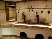 Sehr schick: die sanitären Anlagen.