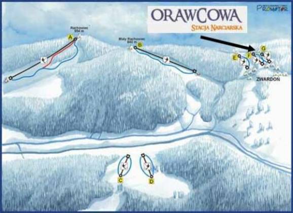 Orawcowa – Zwardón
