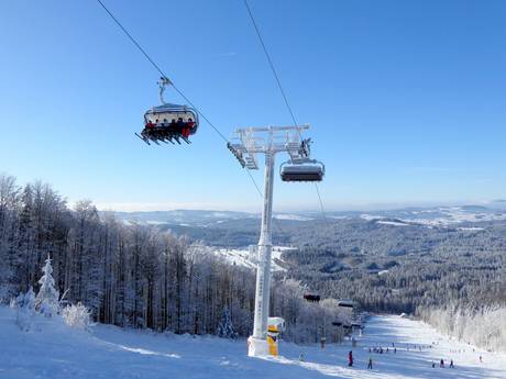 Skilifte/Seilbahnen Almberg-Haidel-Dreisessel – Lifte/Seilbahnen Mitterdorf – Almberg