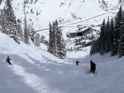 Steile Piste in der Peruvian Gulch
