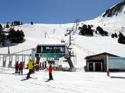 Llac de Cubil - 4er Sesselbahn fix geklemmt