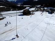 Anfängerbereich an der Talstation in Waltensburg