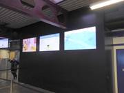 Infoscreens an der Talstation