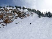Piste Cecret Saddle an der Sesselbahn Sugarloaf