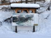 Pistenplan Bergstation Grünbodenexpress