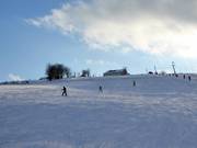 Leichte und breite Piste am Mühlberglift