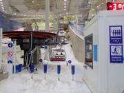 Die Talstation wird vom Personal überwacht