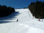 Steilere Abfahrt am Kißlingerlift