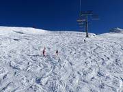 Tiefschneehang an der 8er-Sesselbahn Familienglück