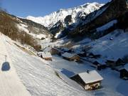 Wenige Unterkünfte an der Talstation