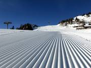 Sehr gute Pistenpräparierung