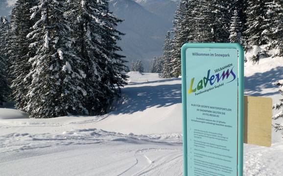 Snowparks Bodensee-Vorarlberg – Snowpark Laterns – Gapfohl