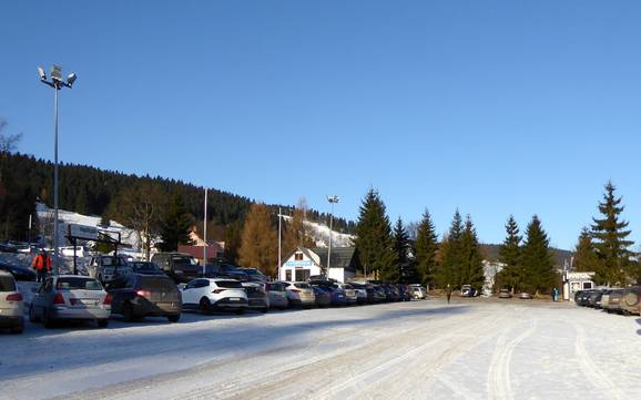 Polnische Sudeten: Anfahrt in Skigebiete und Parken an Skigebieten – Anfahrt, Parken Zieleniec