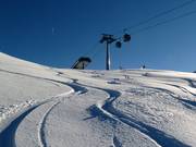 Tiefschnee an der Hohen Mut