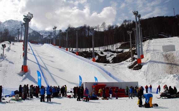 Snowparks Kaukasus – Snowpark Rosa Khutor