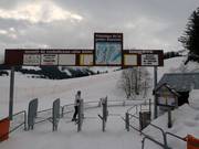 Informationen an den Lifteinstiegen