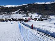 Zauberteppich (einer von zahlreichen im Skigebiet)