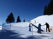 Förderband an der Bergstation Piffing