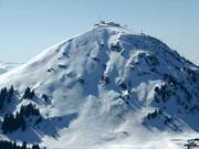 Ungesicherter extremer Skiraum an der Hohen Salve