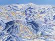 Pistenplan vom Skigebiet Černá hora – Janské Lázně