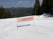 Warnung vor dem Steilhang