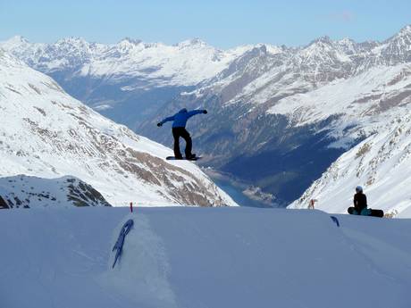 Snowparks Tiroler Oberland – Snowpark Kaunertaler Gletscher