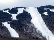 Blick auf die Pisten Skyelark, Skyehawk und Superstar