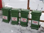 Mülltrennung ist Standart